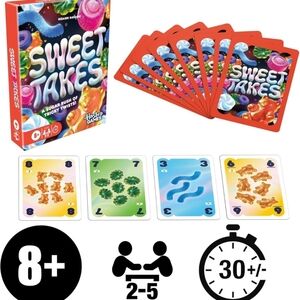 Hasbro Gaming Sweet Takes Game | Candy Themed Family Card Game